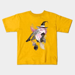 The witch with the gems Kids T-Shirt